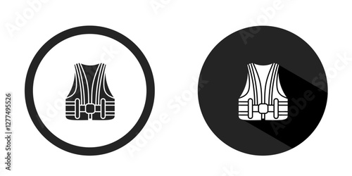 Lifebuoy logo. Lifebuoy icon vector design black color. Stock vector.