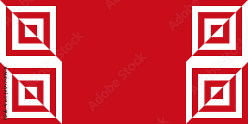 Red and white background design. Background concept for Indonesian independence day. Abstract background.