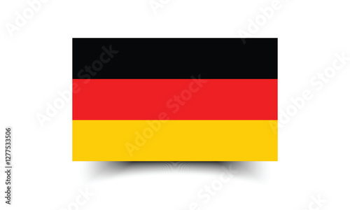 Free Download Germany flag. Flag of Germany. The official ratio. Flag icon. Standard color. Standard size. A rectangular flag. Computer illustration. Digital illustration. Vector illustration. - GFXLoad