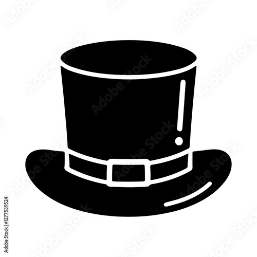 black top Leprechaun Hat