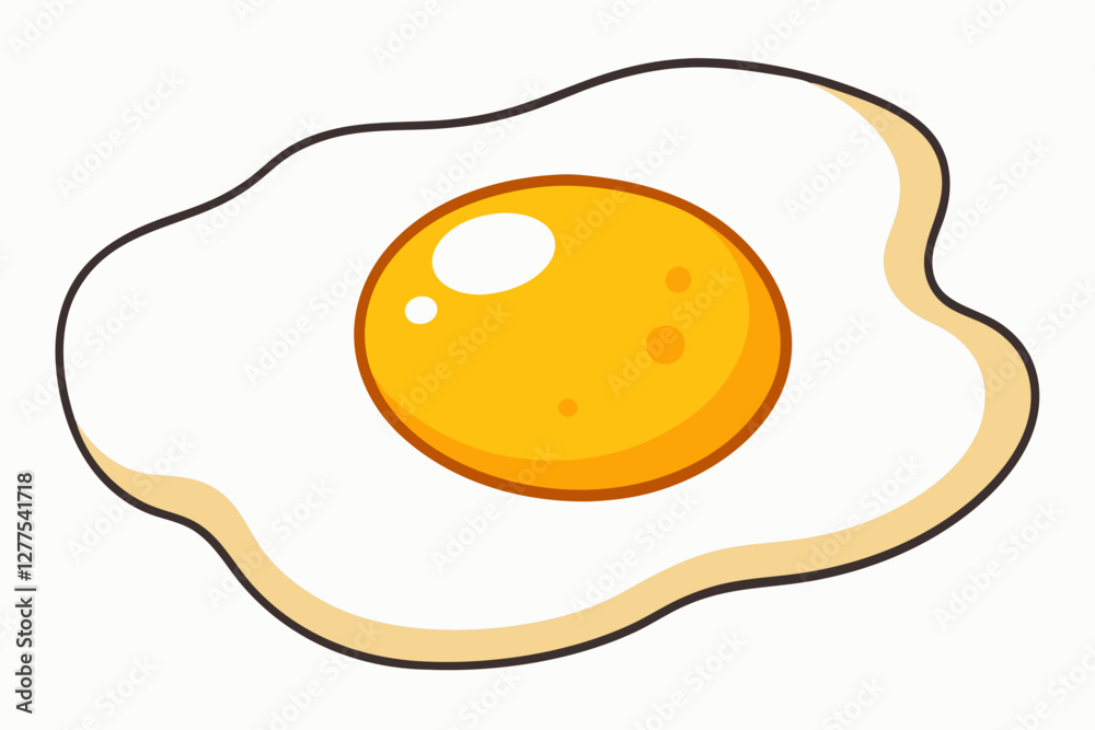 fried egg vector illustration fried egg vector illustration