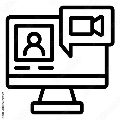 online meeting icon