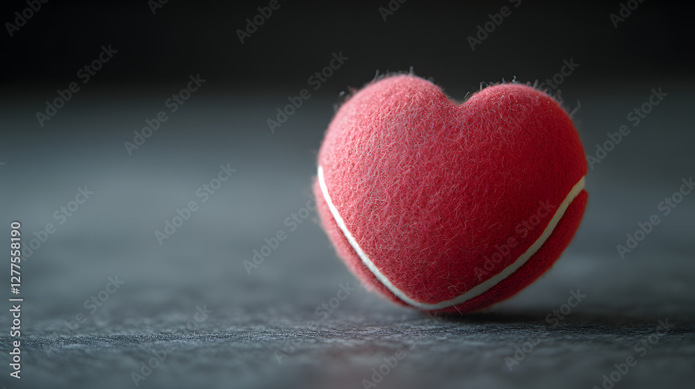 Fototapeta premium Love ball in pink 