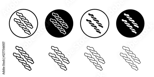 Gemelli icon line art vector