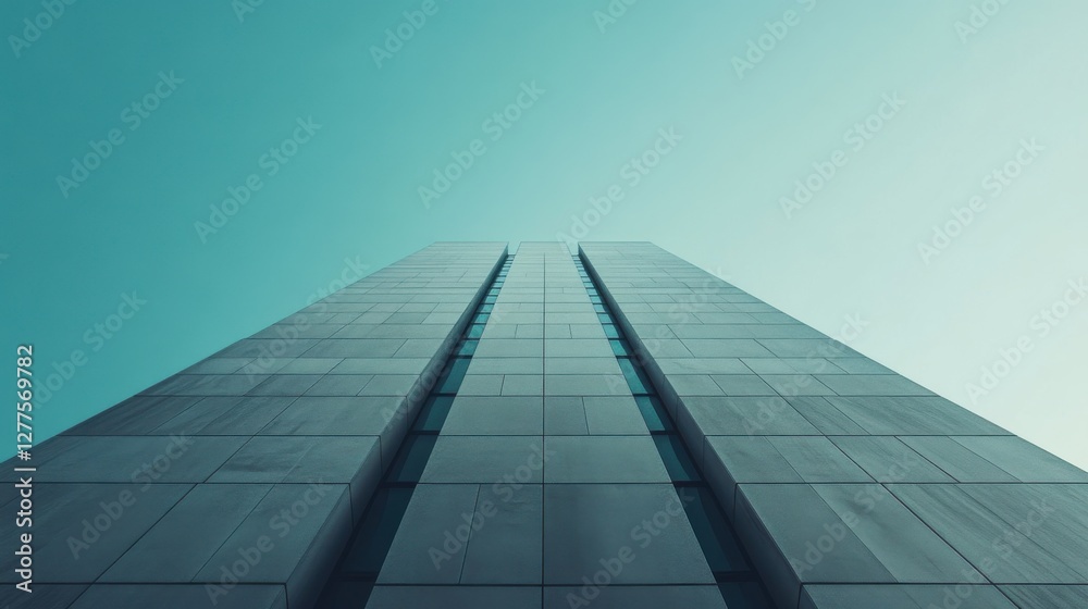 Federal Reserve building against a clear sky. Featuring financial stability and monetary control Federal Reserve building against a clear sky. Featuring financial stability and monetary control