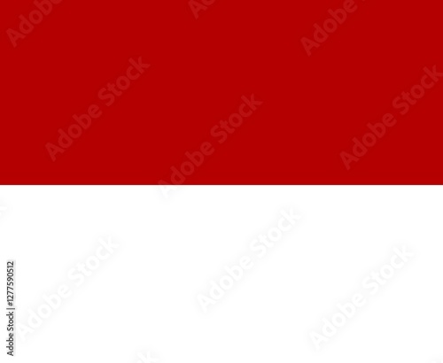 Free Download Indonesia's red and white flag. Vector, Illustration. - GFXLoad