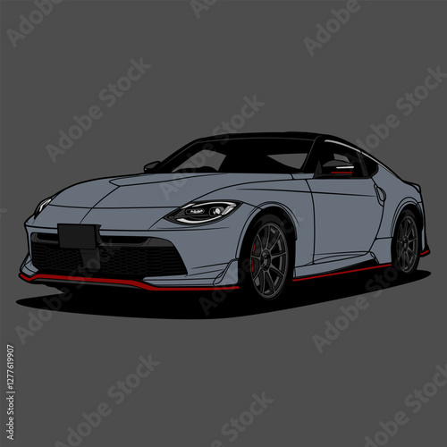 Cartoon car vector illustration for conceptual design. Good for poster, sticker, t shirt print, banner.
Separated layers, easy to edit in your vector supported software.
