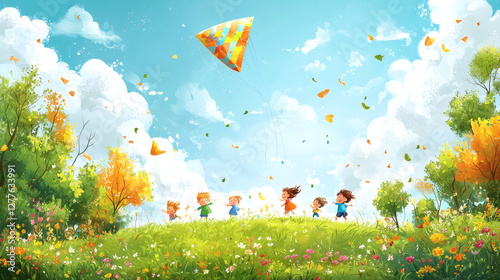 Kite Flying Joy