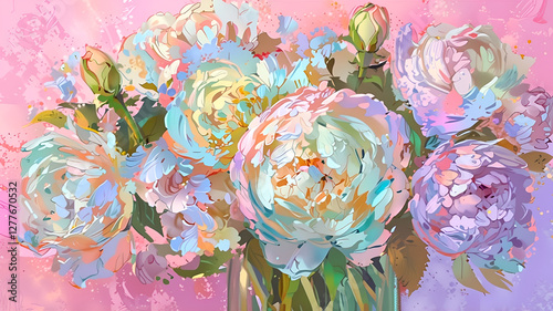 bouquet of colorful flowers