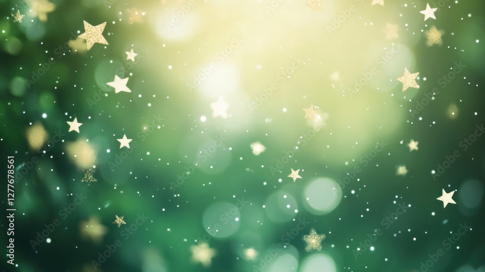 A mesmerizing background of soft bokeh lights and sparkling stars, creating a magical and dreamy ambiance, perfect for holiday themes or celebrations. A mesmerizing background of soft bokeh lights and sparkling stars, creating a magical and dreamy ambiance, perfect for holiday themes or celebrations.