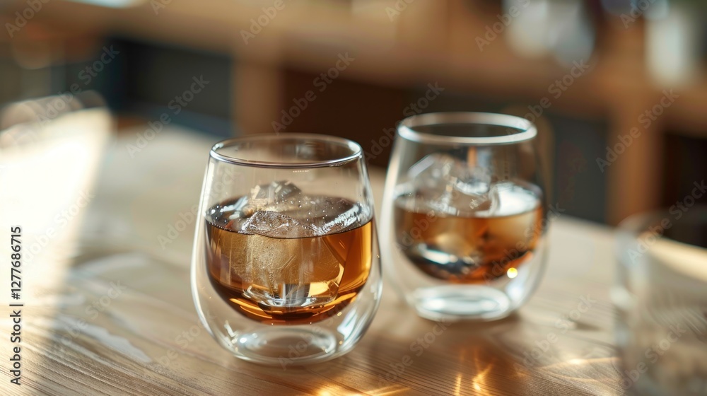 A functional and durable double-walled glass, keeping beverages at the perfect temperature, A functional and durable double-walled glass, keeping beverages at the perfect temperature,