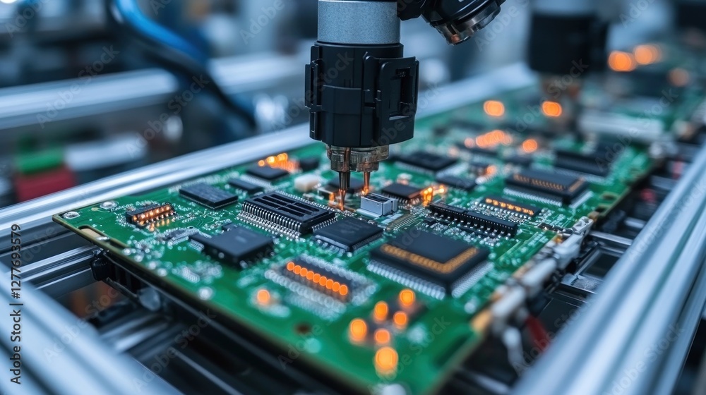 Automated Circuit Board Assembly: Precision Robotics in Electronics Manufacturing Automated Circuit Board Assembly: Precision Robotics in Electronics Manufacturing
