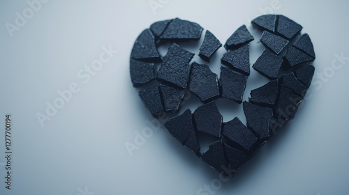 Broken Heart: A close-up sh...