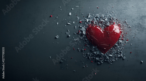 Shattered Heart: A vibrant ...