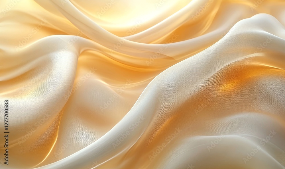 Obraz premium Smooth Glowing Background, Generative AI