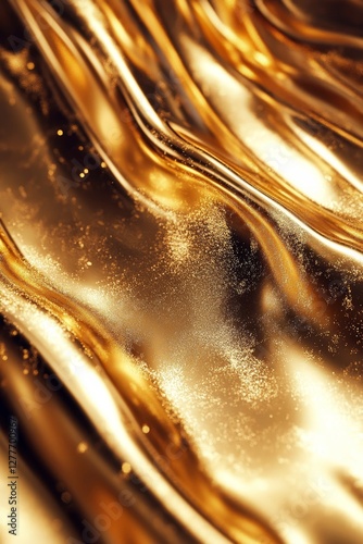 Shining Gold Digital Surface, Generative AI