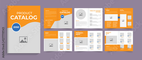 Photos Business brochure or product catalog design template for your business professio