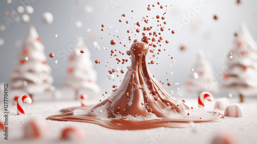Chocolate Eruption: An arti...