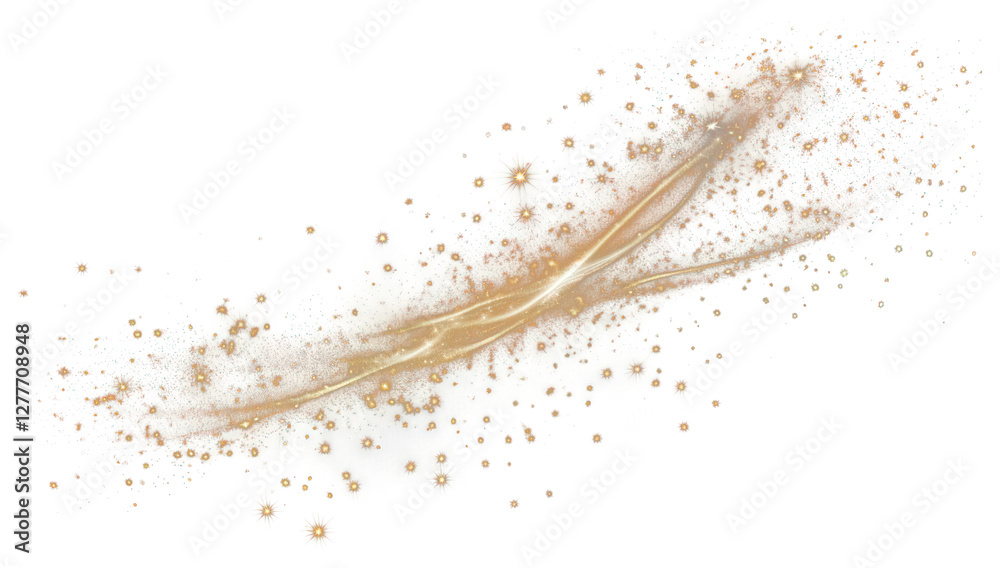 Obraz premium PNG Starry meteor light astronomy fireworks.