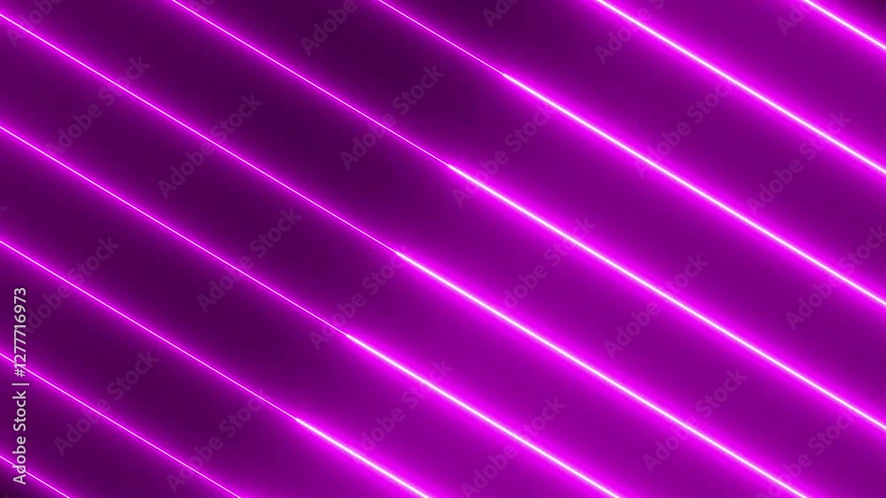 Futuristic horizontal all the video bright purple neon motion Futuristic horizontal all the video bright purple neon motion
