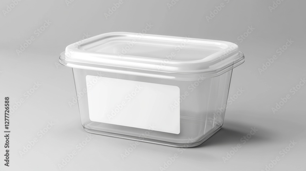 Clear Plastic Container with Lid for Storage and Organization Clear Plastic Container with Lid for Storage and Organization