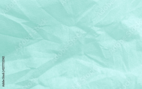 bright turquoise background with paper cut shapes for business cards, templates and websites