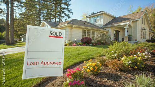 A serene suburban home with a 