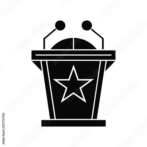 Bully Pulpit icon vector image