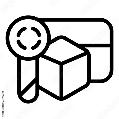 Analysis Line Icon