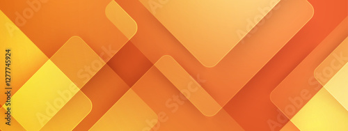 Yellow and orange abstract geometric background, perfect for graphic design projects needing a vibrant and modern touch. Ideal for presentations and digital artworks.