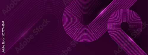 dark purple stripes in swirling circles suitable as a modern background for social media posts, website headers, or graphic designs.