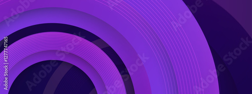 purple stylish abstract concentric circles, great for backgrounds, design elements, and artistic projects requiring dynamic patterns and color contrast.