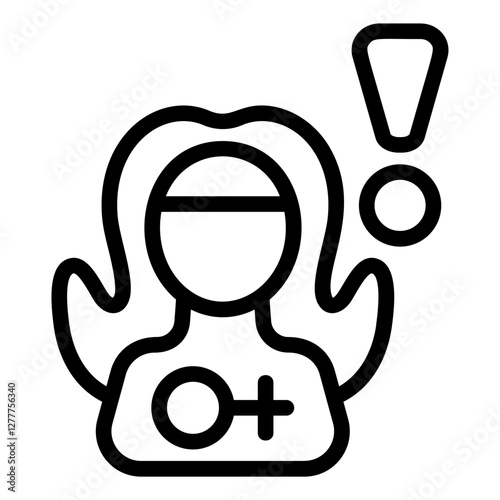 Protest Line Icon