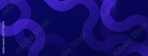 Abstract dark blue wavy lines on a dark background. Suitable for backgrounds, digital art, web design, and modern illustrations. Vibrant and eye catching.