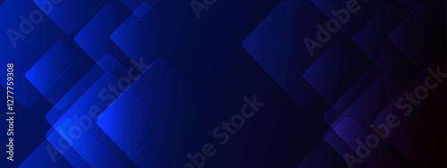 dark blue abstract background with overlapping squares. Great for modern designs, geometric patterns, digital art projects, web banners, and social media graphics.