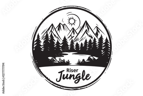 Camping Adventure Silhouette Bundle photo