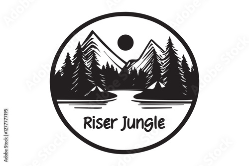Camping Adventure Silhouette Bundle photo