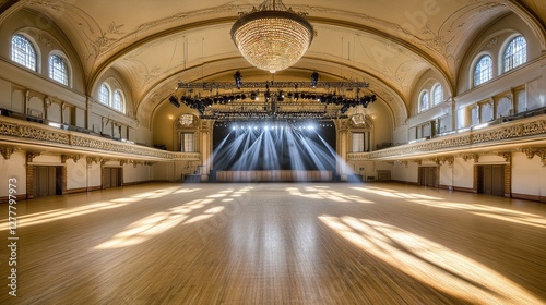 Grand Ballroom Stage Sunlight Preparation Event