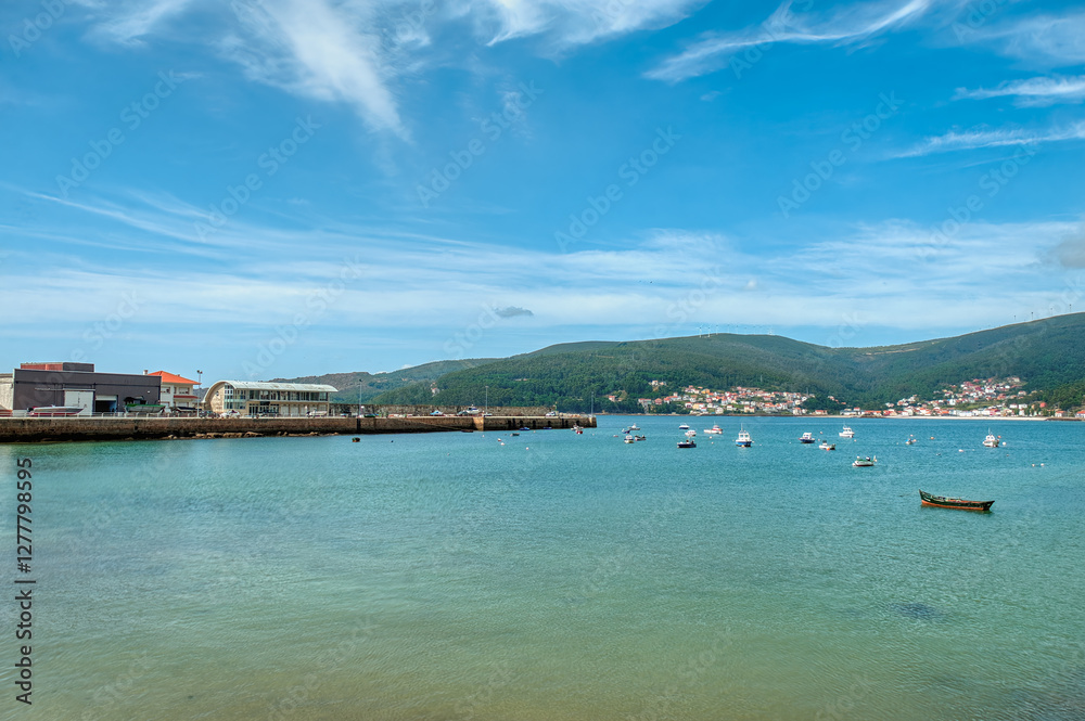 Fototapeta premium Pindo is a parish and a Spanish place in the municipality of Carnota, in the province of La Coruña, Galicia.
