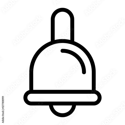 Bell Line Icon