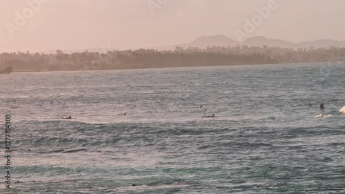 SIARGAO SURFING CLUOUD 9 SUNSET