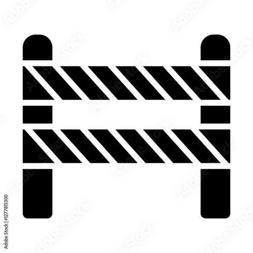 Fire Line Solid Icon
