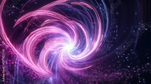 abstract fractal background with stars