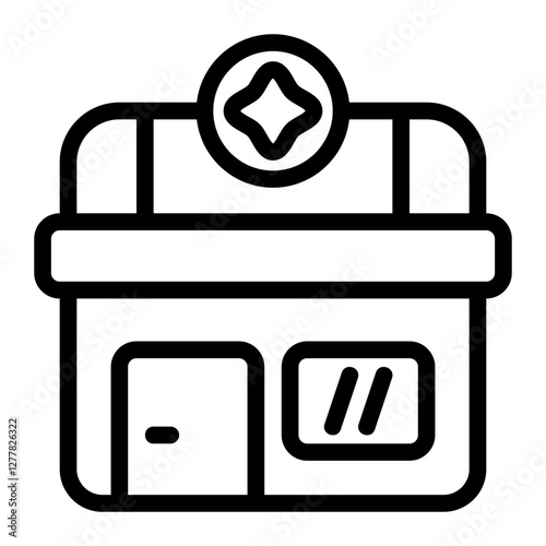 Shop Line Icon