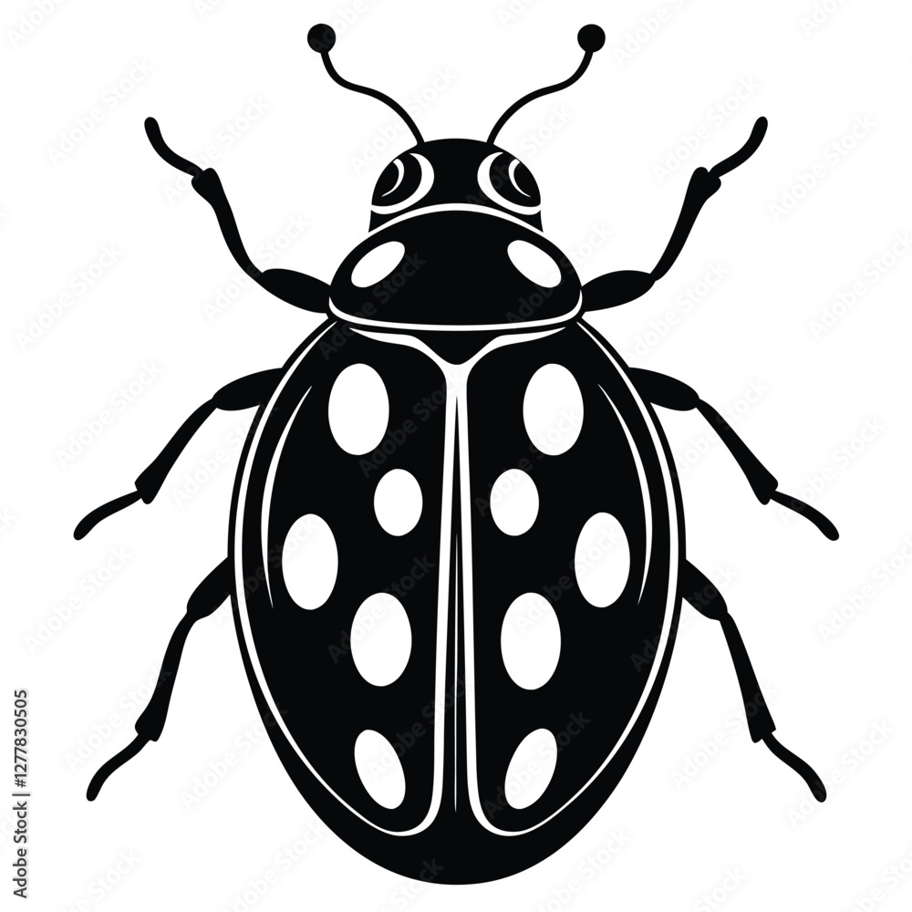 Animal Ladybug vector silhouette , clip art, and symbol. Shilhouette of animal concept and simple design. Silhouette ladybug. Animal Ladybug vector silhouette , clip art, and symbol. Shilhouette of animal concept and simple design. Silhouette ladybug.