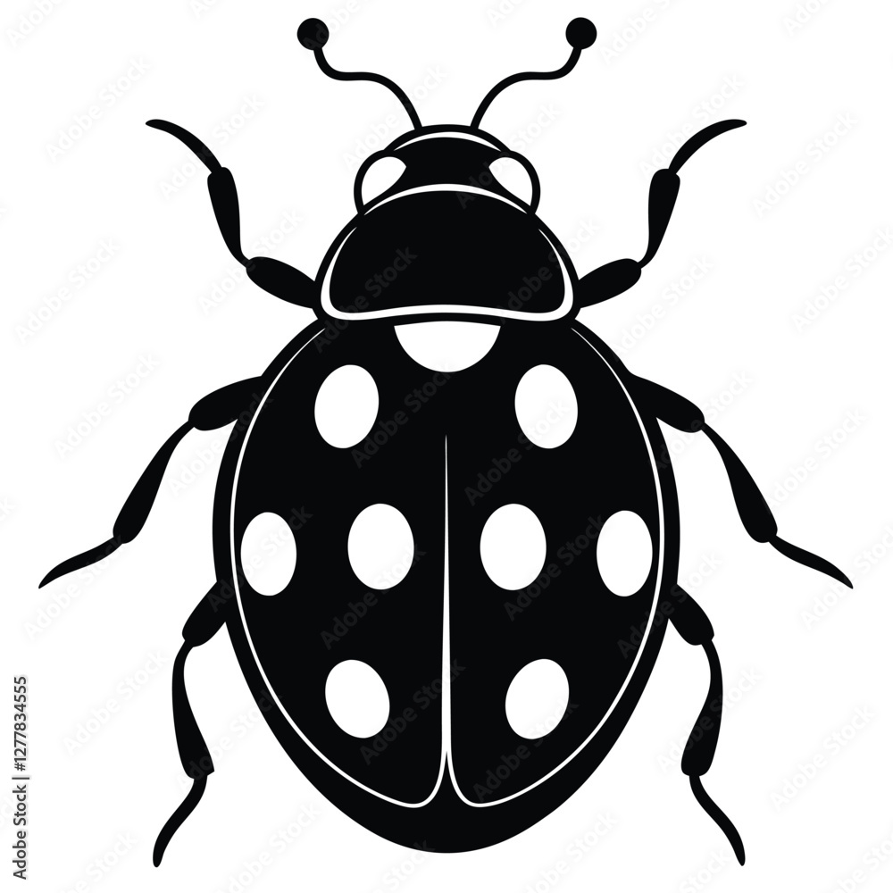 Animal Ladybug vector silhouette , clip art, and symbol. Shilhouette of animal concept and simple design. Silhouette ladybug. Animal Ladybug vector silhouette , clip art, and symbol. Shilhouette of animal concept and simple design. Silhouette ladybug.