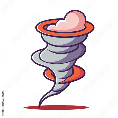Tornado vector illustration design

