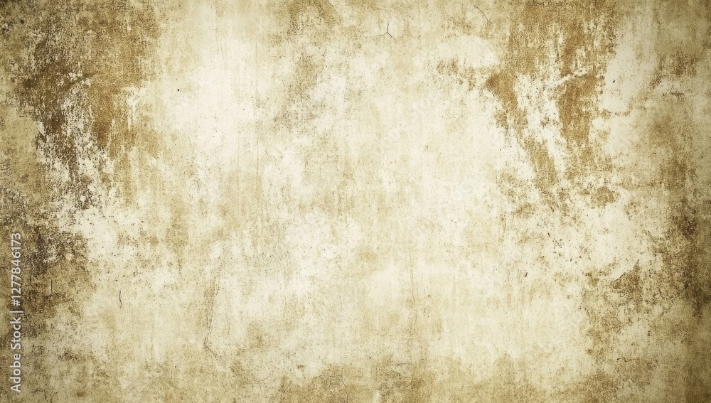 Old grunge wall texture with peeling paint and moss for background or wallpaper design, in neutral tones. Old grunge wall texture with peeling paint and moss for background or wallpaper design, in neutral tones.