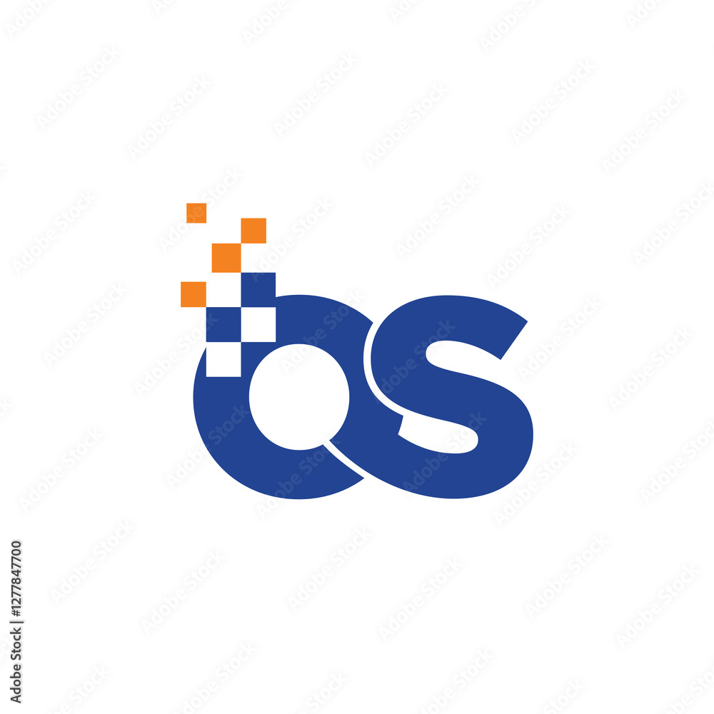Fotografie OS Letter Logo Icon 001