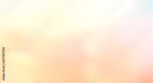 Pastel sunrise bokeh background, soft light, sky, website design